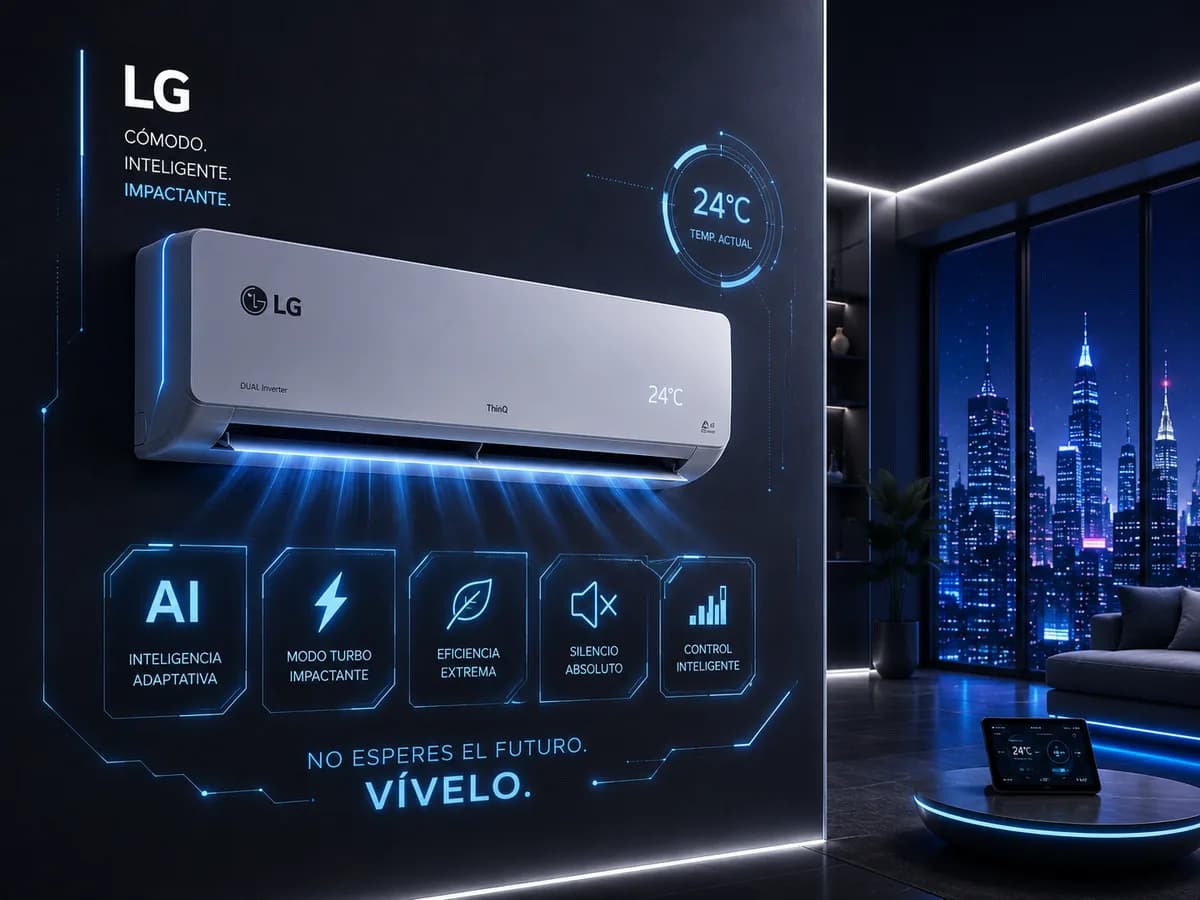 Equipo de LG (Aire acondicionado) — imagen ilustrativa