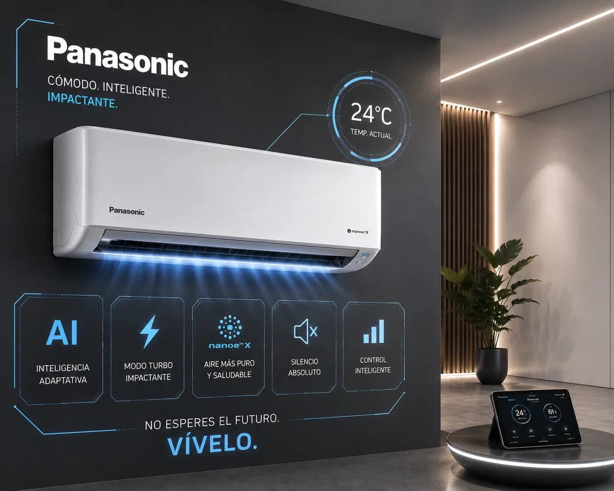 Equipo de Panasonic (Aire acondicionado) — imagen ilustrativa