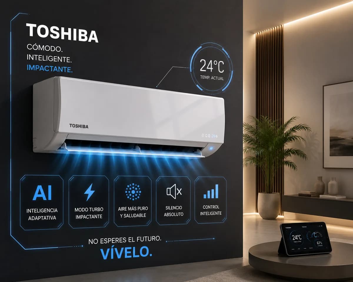 Equipo de Toshiba (Aire acondicionado) — imagen ilustrativa